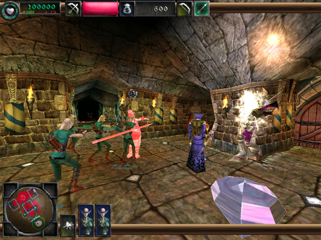 Dungeon Keeper 2 бойня на вражеской территории