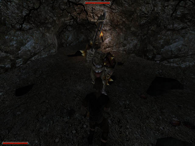 gothic 2 ночь ворона - это тот самый орк-одиночка. Можно отвести его к стражникам, чтобы те с ним расправились