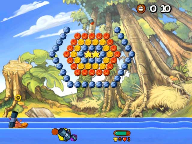 Worms blast - Puzzle mode